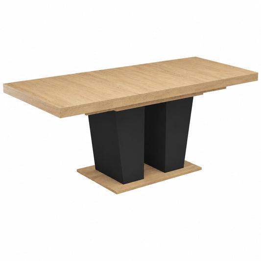 table-a-manger-extensible-pour-6-a-10-personnes-bois-et-noir-160200-cm-mqbcox8123iv