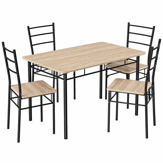 ensemble-salle-a-manger-5-pieces-table-et-4-chaises-en-chene-clair-svbbix8157sl
